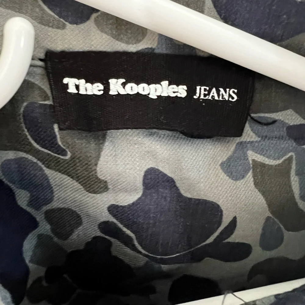 The Kooples blue Camo shirt - Picture 4 of 6
